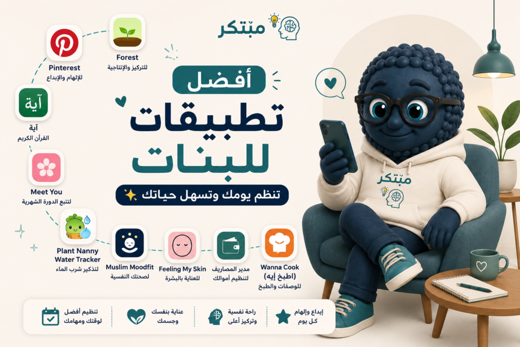 تطبيقات مفيدة للبنات