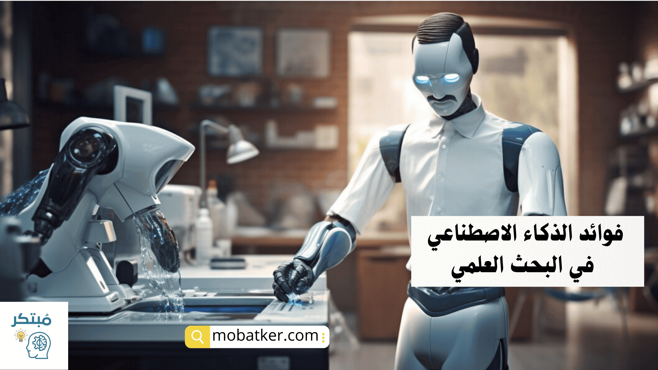 فوائد الذكاء الاصطناعي في البحث العلمي