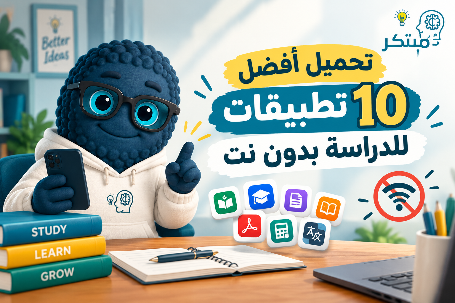 تطبيقات للدراسة بدون نت